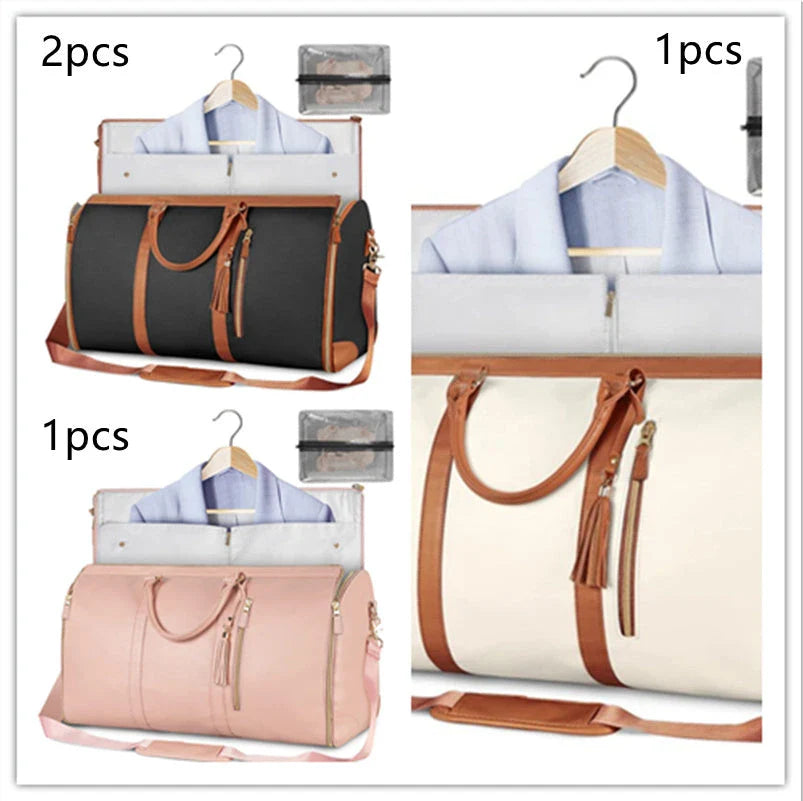 Stylish and durable carry-on travel bag with convenient organization pockets and versatile storage options