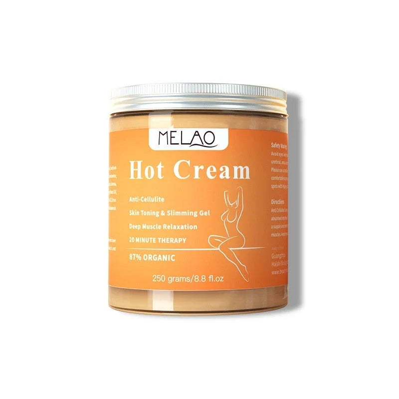 Premium slimming body cream with natural ingredients for cellulite and fat reduction