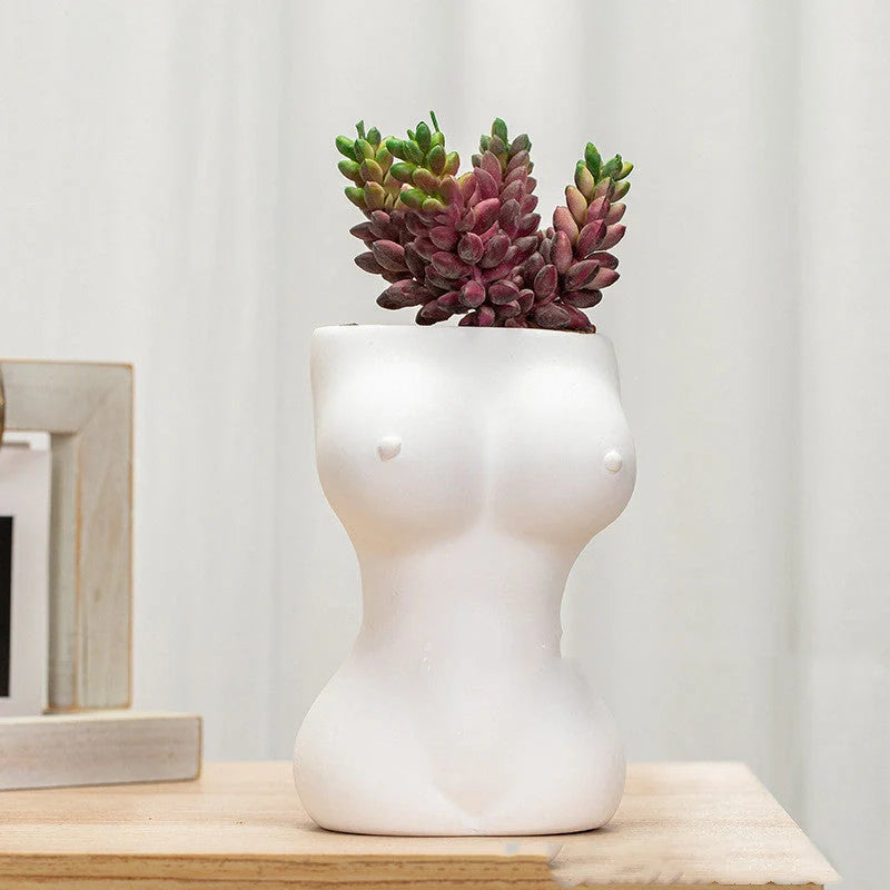 Homeenjoy UK Elegant Ceramic Flower Pots: Decorative Ornaments for Your Home