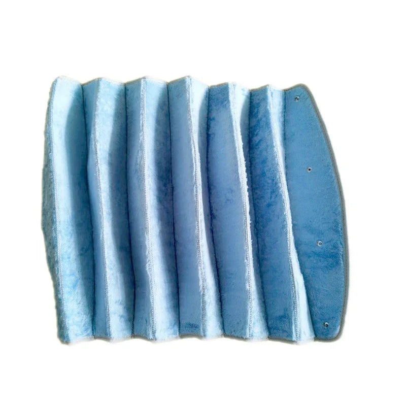 Cozy Cave: Versatile Foldable Cat Tunnel Toy in Green, Grey, Blue, and Red Colors