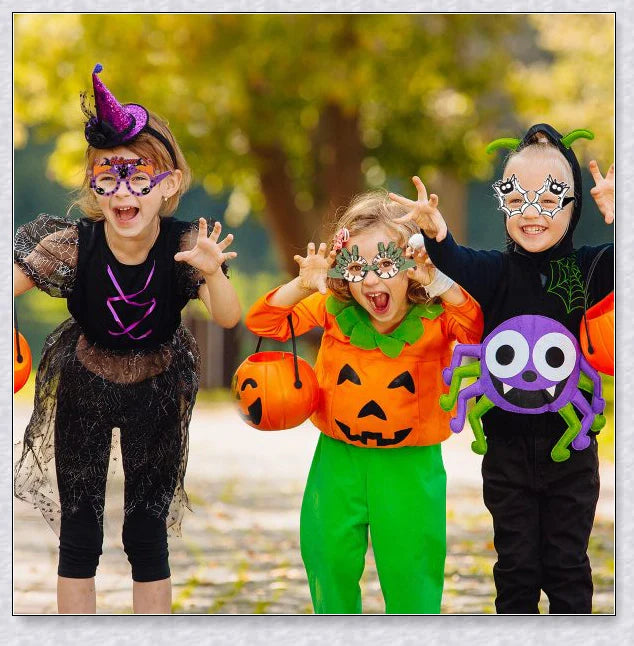 Homeenjoy_UK Partyboo Halloween Party Paper Glasses - Set Of 6/12
