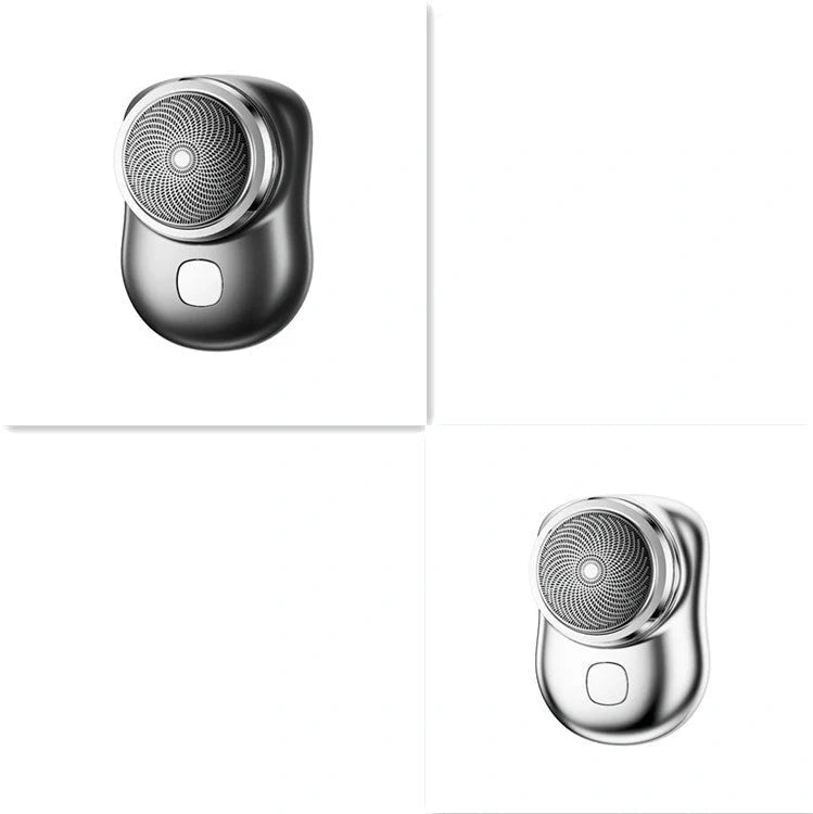 Compact, cordless electric razor with premium aluminium body and powerful 6,600 rpm motor for a smooth, painless shave