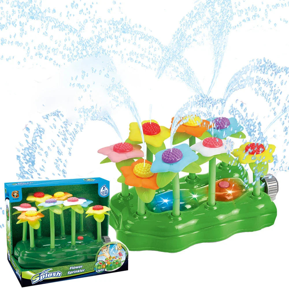 Playful backyard water sprinkler with adorable cactus design, perfect for summer fun and outdoor entertainment