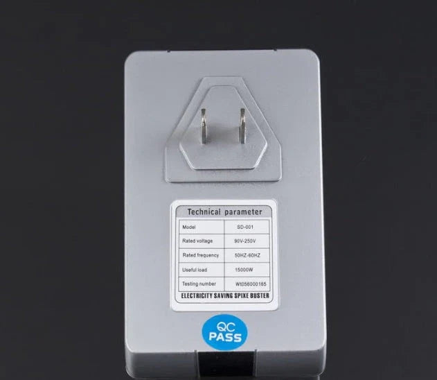 Electricity-Saving Power Adapter designed for American homes, featuring advanced power optimization technology and sleek modern design.