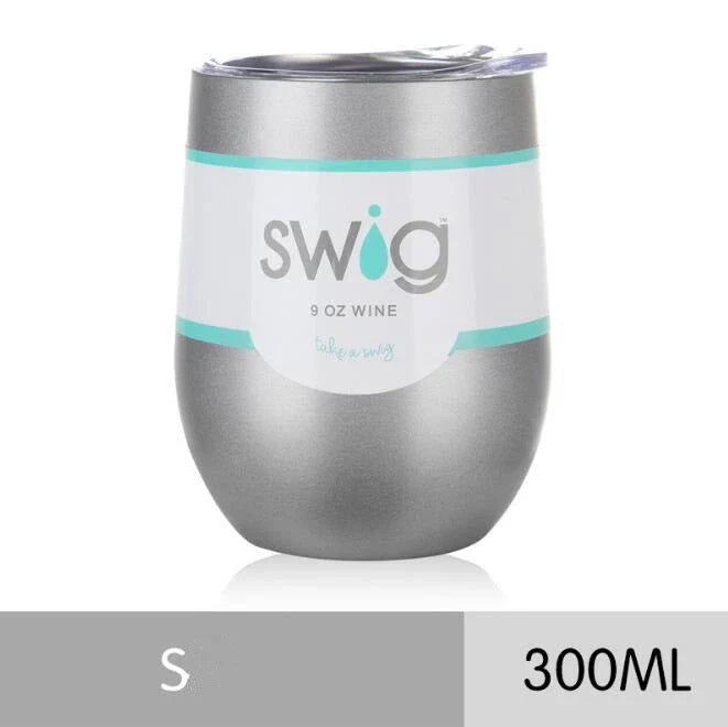 Premium 9 oz stainless steel insulated tumbler with secure lid, available in multiple vibrant colors