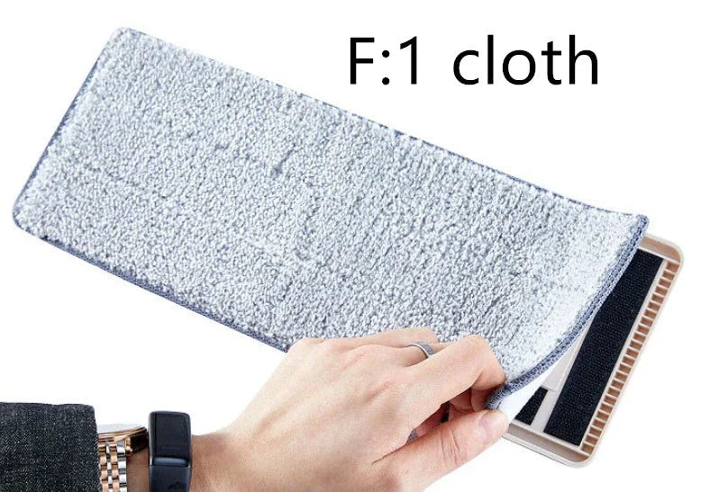 Versatile wooden floor mop with 360-degree design, microfiber head, and high-strength materials for effortless cleaning