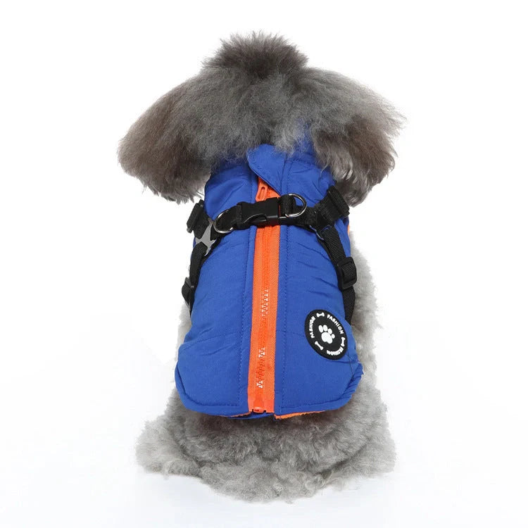 Homeenjoy UK Comfy Cotton-Padded Jacket with Chest Strap