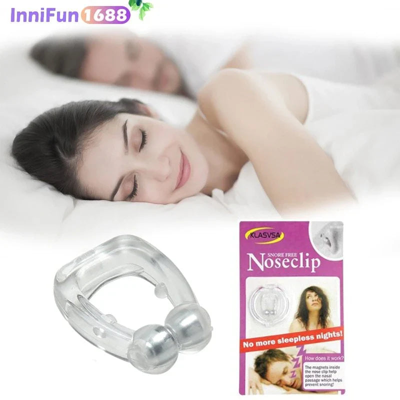 Silicone Anti-Snoring Device - Magnetic Technology for Comfortable, Snore-Free Sleep