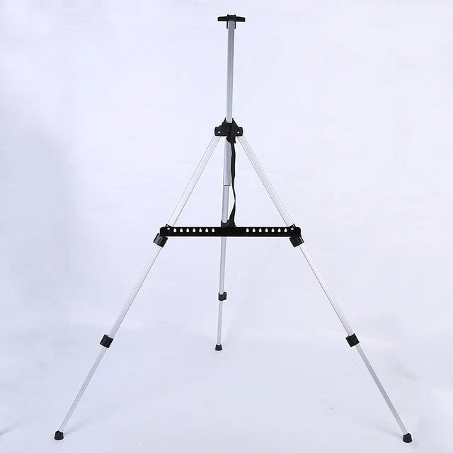 Adjustable aluminium alloy painting stand with carrying bag for artists