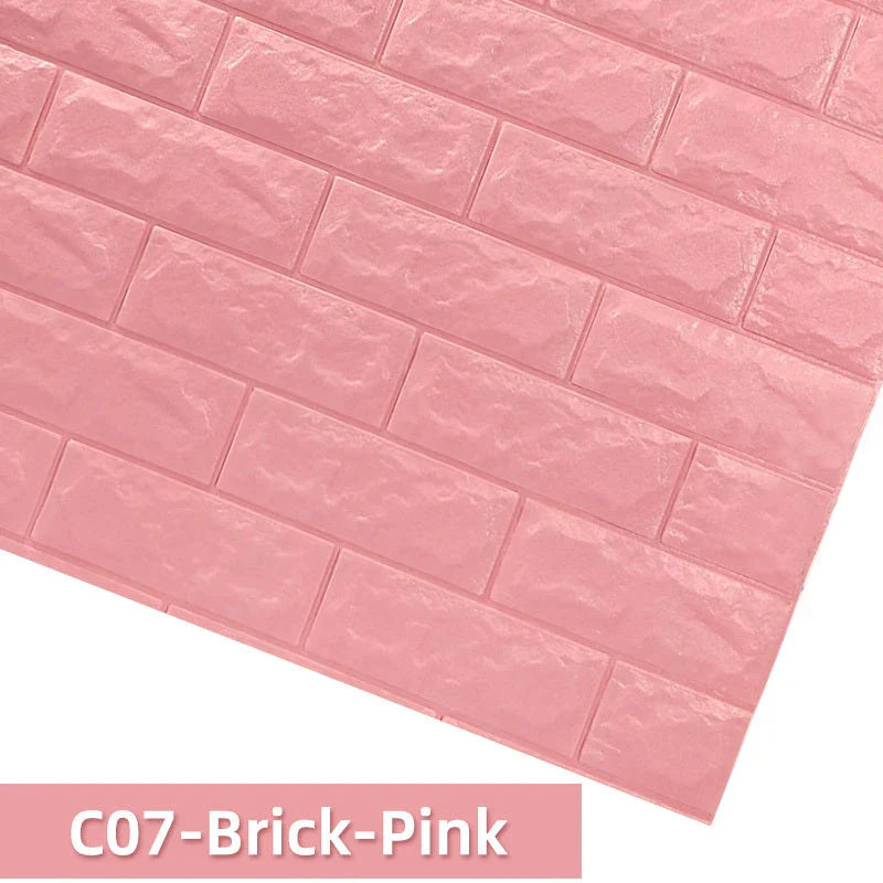 Decorative 3D wall tiles in various colors for a modern bedroom makeover