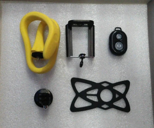 Flexible octopus-inspired mobile phone holder with adjustable tentacles and Bluetooth remote control for stable, high-quality mobile photography and videography