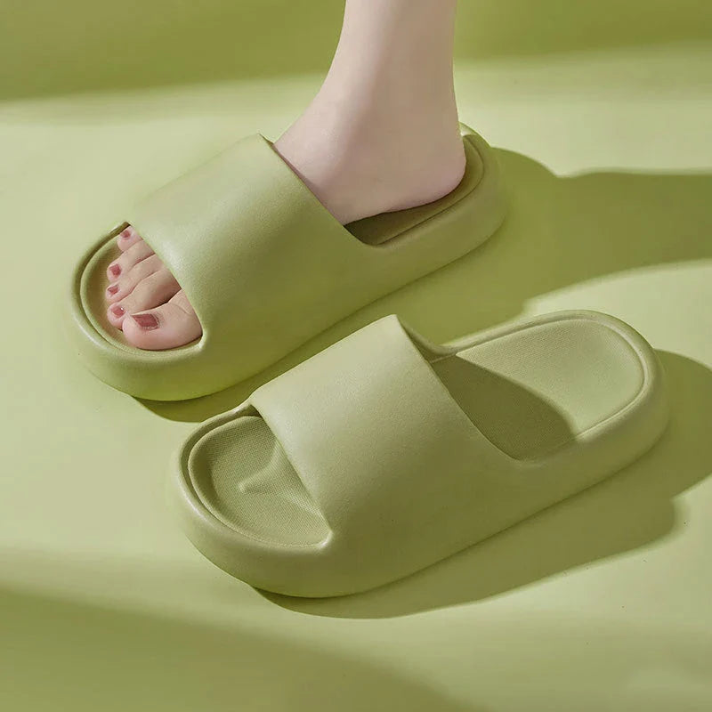 Stylish and comfortable EVA foam house slippers in various colors for indoor use