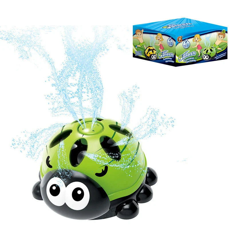 Playful backyard water sprinkler with adorable cactus design, perfect for summer fun and outdoor entertainment