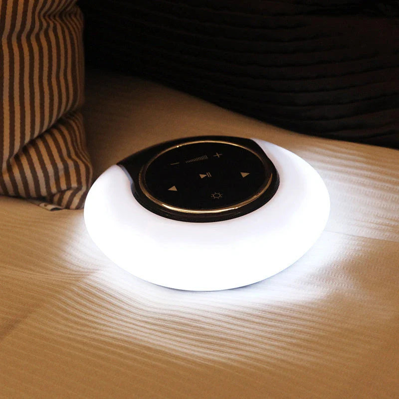 Multifunctional Bluetooth Desk Lamp with Subwoofer Speaker, Adjustable LED Lighting, and Wireless Audio Capabilities