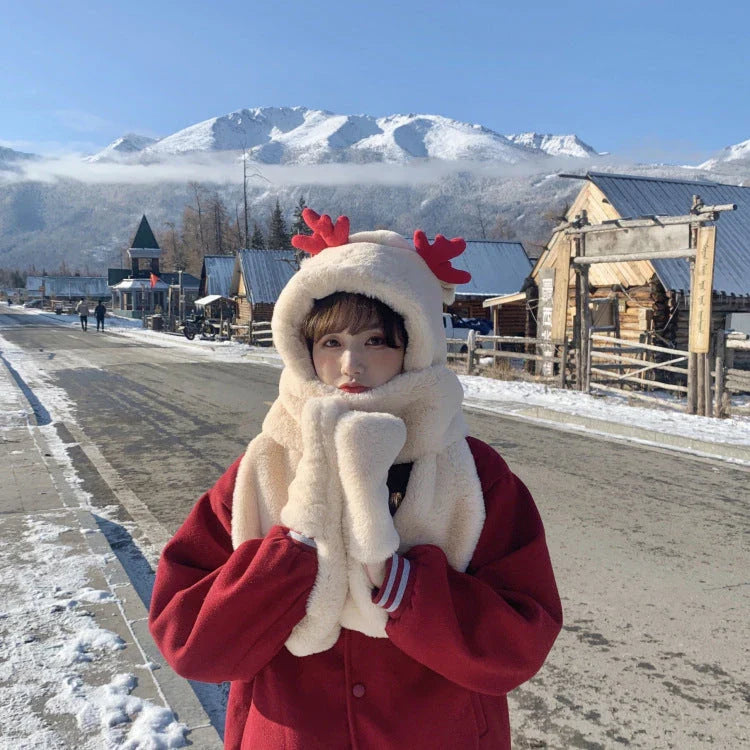 Homeenjoy UK Cosy Winter Accessory Set: Hat, Scarf and Gloves