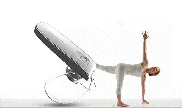 Compact Bluetooth Headset for Smartphones with Wireless Connectivity, Voice Control, and Extended Battery Life