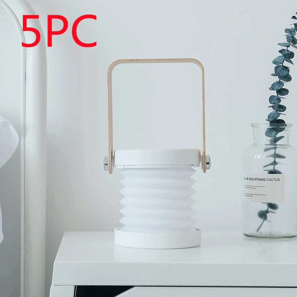 Versatile Dimmable LED Reading Lamp with Touch Control Dimming, Foldable Design, and Rechargeable Battery for Portable Home Lighting