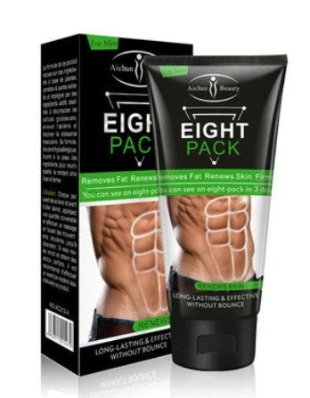 Slimming Body Cream for a Sculpted Eight-Pack Look - Premium Plant-Based Formula Targets Stubborn Fat for a Toned, Chiseled Physique