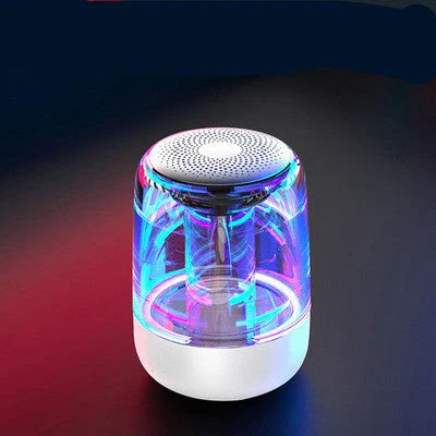 Powerful Bluetooth speaker with vibrant LED lights for rich, dynamic sound and mesmerizing visual effects