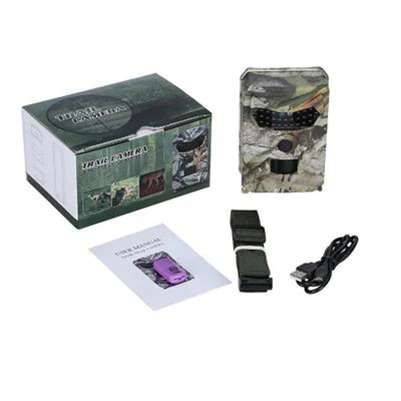 20MP Wildlife Trail Camera with Night Vision, Rapid Trigger, and Long Battery Life