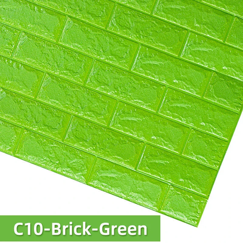 Decorative 3D wall tiles in various colors for a modern bedroom makeover