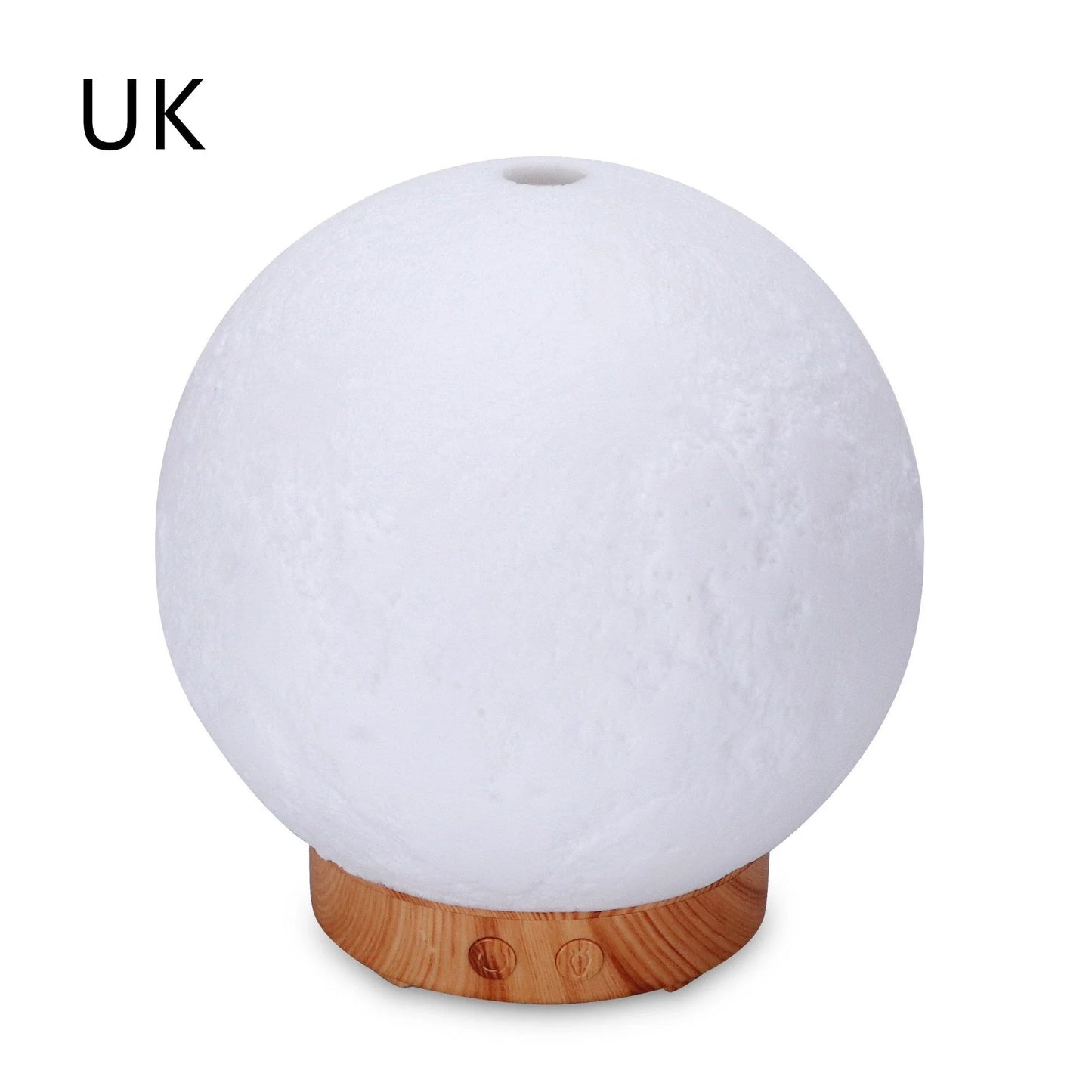 Calming Moon Light Ultrasonic Humidifier and Aroma Diffuser with Soothing Mist and Ambient Lighting