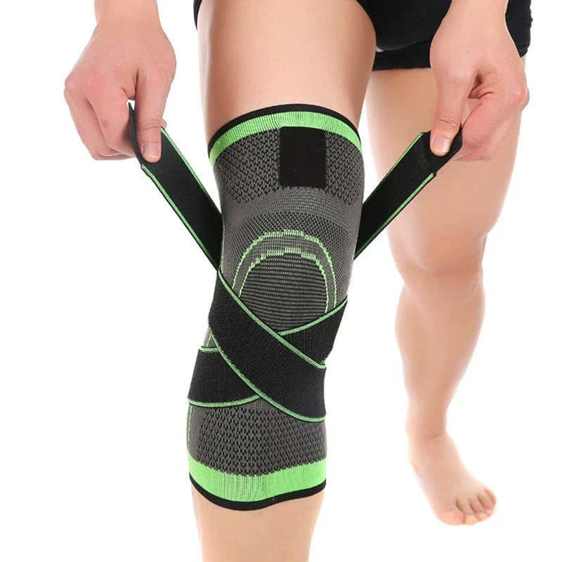 Durable and flexible sports knee pads with adjustable straps for comfortable, safe workouts