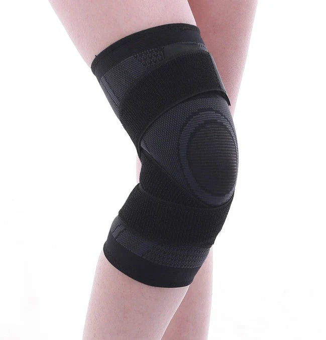 Durable and flexible sports knee pads with adjustable straps for comfortable, safe workouts