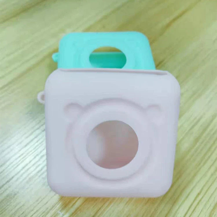Compact Bluetooth thermal printer for instant photo printing, with wireless connectivity and customizable templates