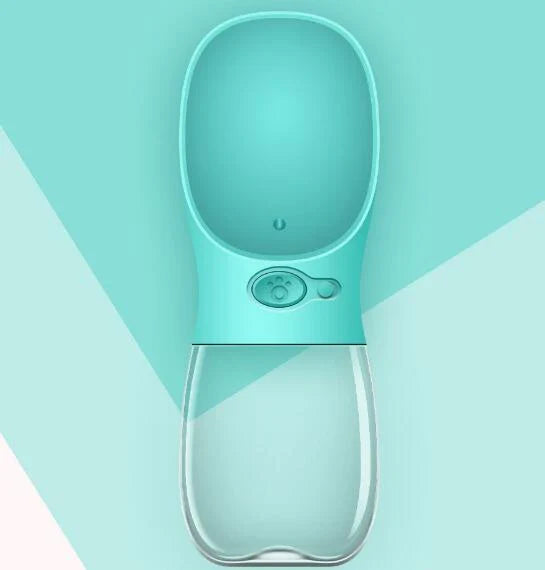 Durable, leak-proof pet water bottle with one-touch button for easy, mess-free hydration on the go