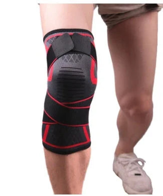 Durable and flexible sports knee pads with adjustable straps for comfortable, safe workouts