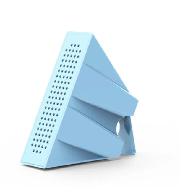 Compact phone amplifier stand in various colors for iPhones and Android devices