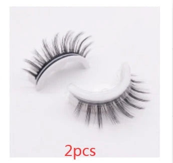 Glamorous 3D mink-inspired false eyelashes in various styles and packaging