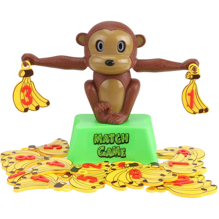 Engaging early math learning toys with colorful digital characters, including monkeys, penguins, and other animals, designed to teach preschoolers essential numeracy skills through interactive play.