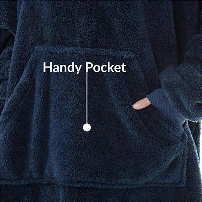 Cozy and comfortable hooded sweatshirt with spacious front pocket, available in a variety of classic colors