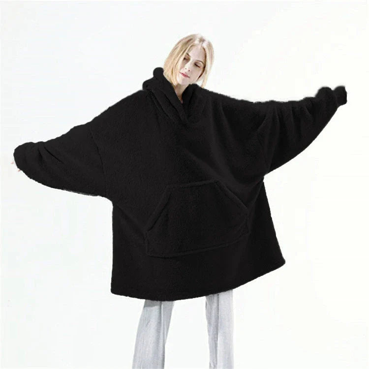 Cozy and comfortable hooded sweatshirt with spacious front pocket, available in a variety of classic colors