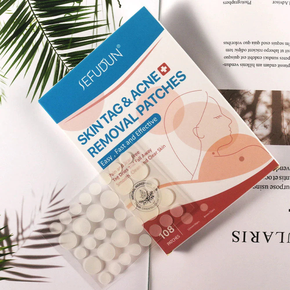 Skin Tag Remover Patches - Effectively remove skin tags without pain or scarring for flawless, radiant skin