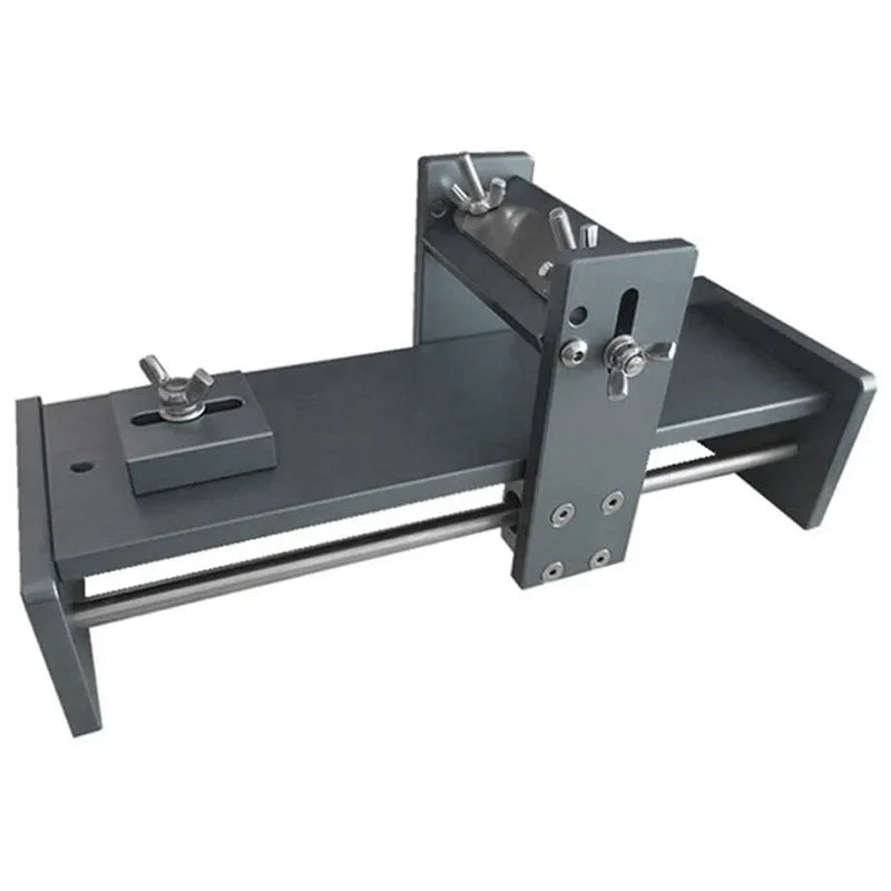 Fixed angle woodworking sharpening tool for chisels, planers and carving knives.