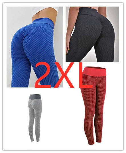 Premium high-waist seamless plaid leggings for women's yoga, fitness, and athleisure wear