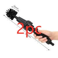 Water-powered rotating cleaning brush for effortless car, pet, and outdoor furniture cleaning