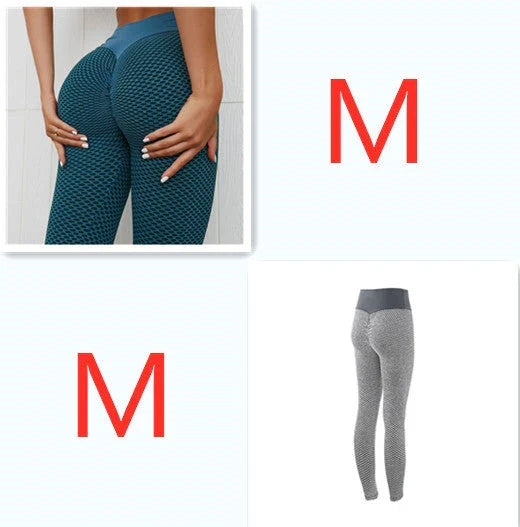 Premium high-waist seamless plaid leggings for women's yoga, fitness, and athleisure wear