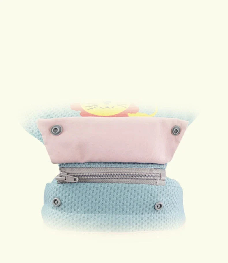 Ergonomic baby carrier with multiple carrying positions for newborns to 4-year-olds