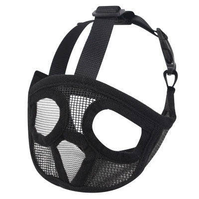 Hoopet Breathable Dog Muzzle for French Bulldogs and Flat-Faced Breeds in Adjustable Sizes and Styles