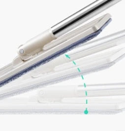 Versatile wooden floor mop with 360-degree design, microfiber head, and high-strength materials for effortless cleaning