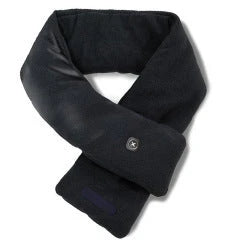 Cozy Heated Scarf with Graphene and DuPont Cotton Construction, Hands-Free Heating, and Adjustable Temperature Settings