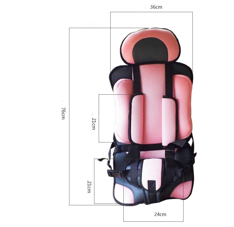Premium Infant Car Seat with Reinforced Headrest, Padded Harness, and Adjustable Recline for Maximum Safety and Comfort