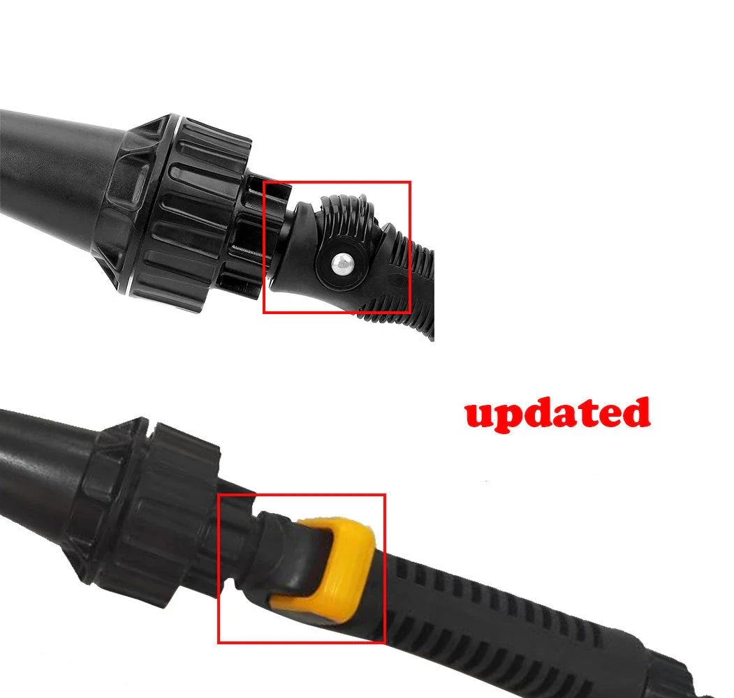 Water-powered rotating cleaning brush for effortless car, pet, and outdoor furniture cleaning