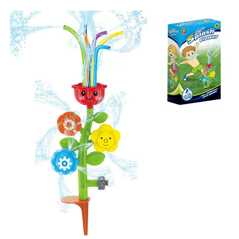 Playful backyard water sprinkler with adorable cactus design, perfect for summer fun and outdoor entertainment