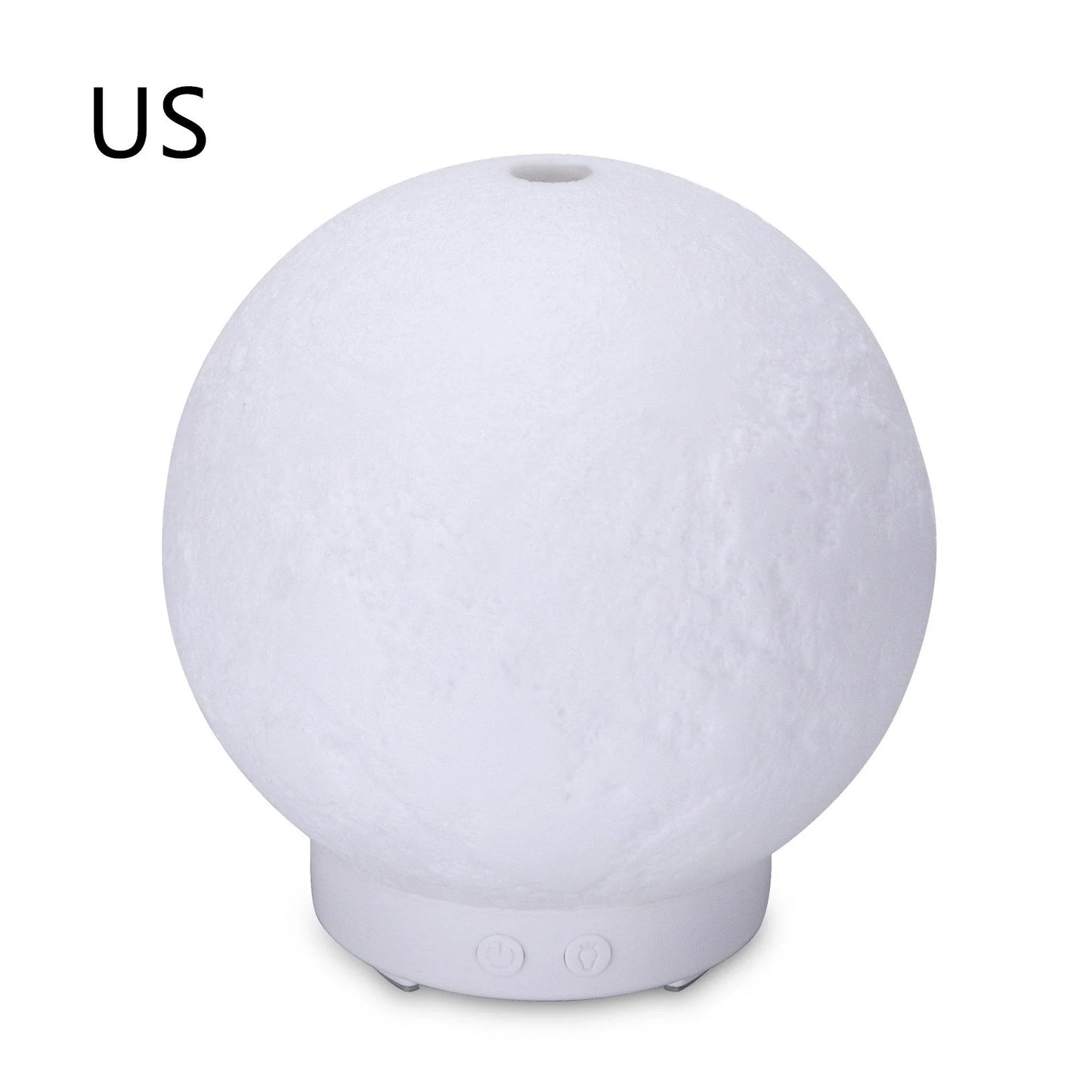 Calming Moon Light Ultrasonic Humidifier and Aroma Diffuser with Soothing Mist and Ambient Lighting