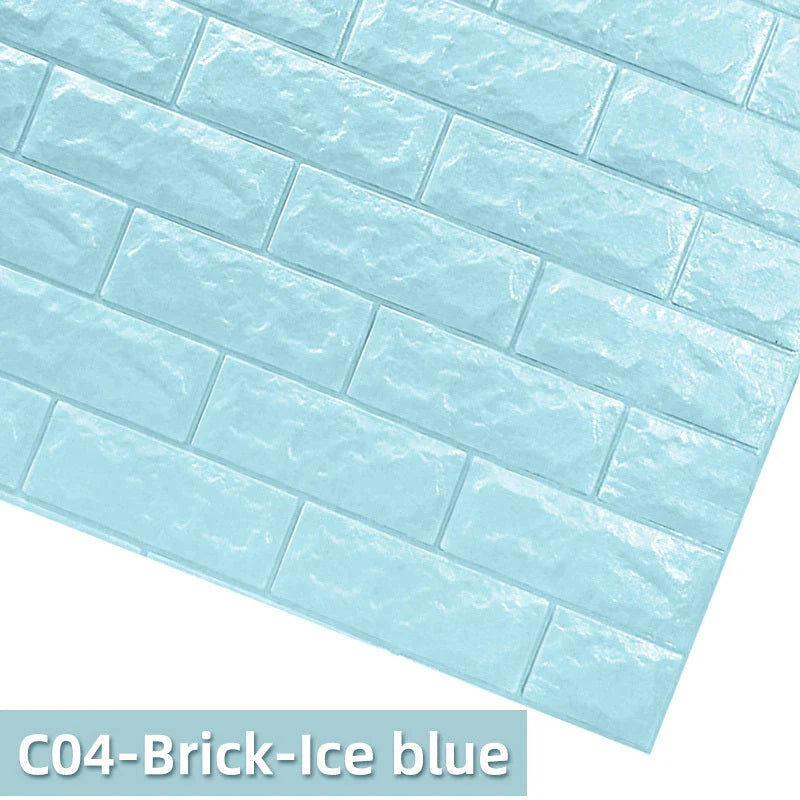 Decorative 3D wall tiles in various colors for a modern bedroom makeover